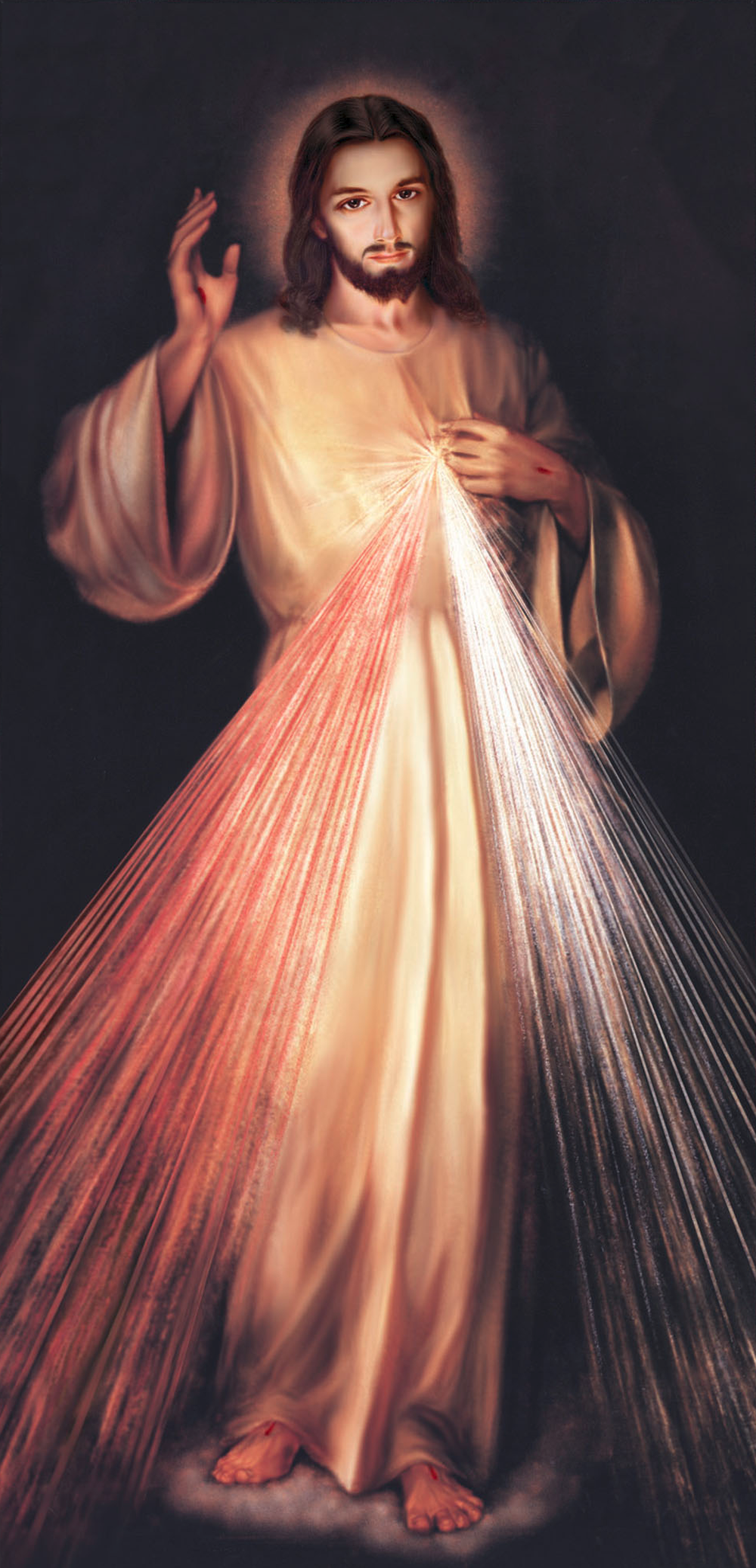 Divine Mercy Painting